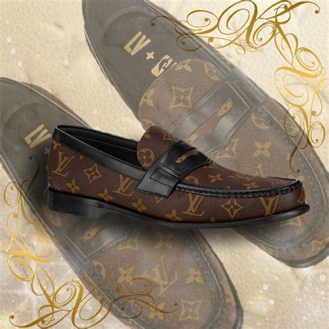 louis vuitton monogram loafers.